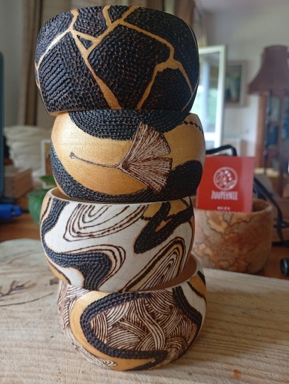 Biżuteria z drewna handmade.